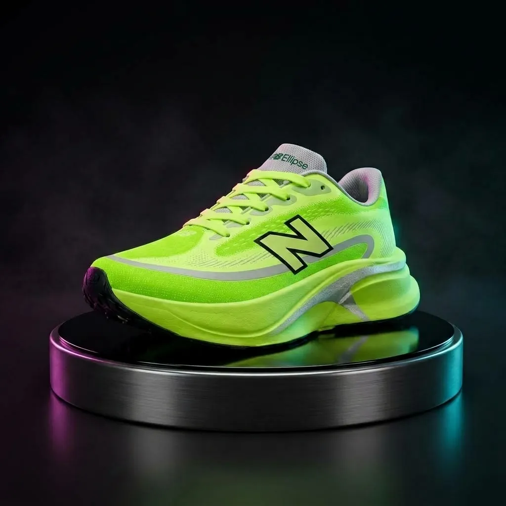 Tenis New Balance Ellipse verde neón